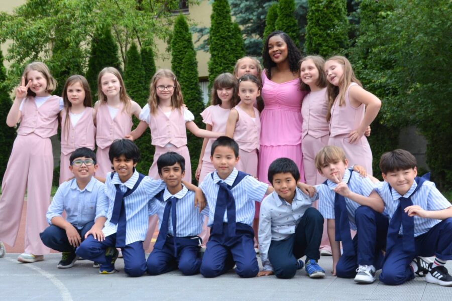 North Carolina class end-of-year concert